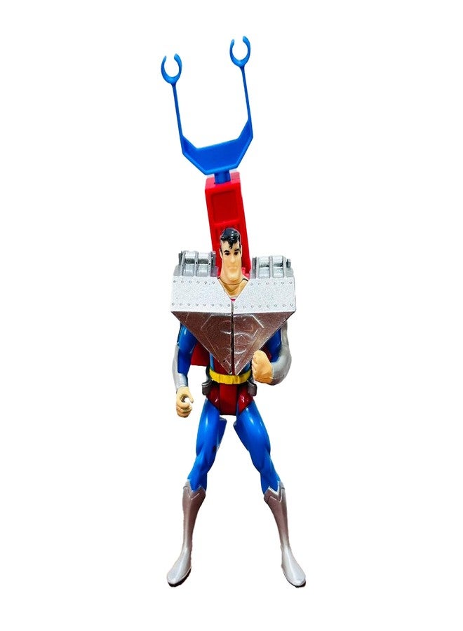 Funskool-Ultra Shield Superman,Classic Action Figures with Articulation,6 inches,Collectible,for 4 Year Old Kids and Above,Toy - Image 1